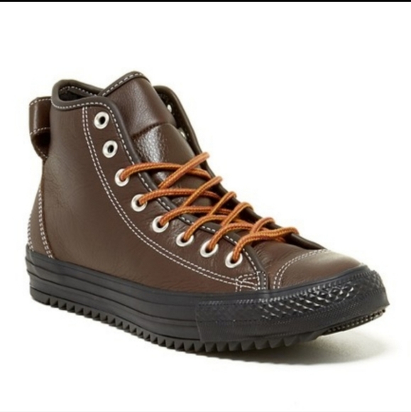 Converse Chuck Taylor Hollis Leather Thinsulate Boots size 10.5